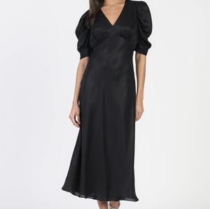 COPY - Current Air NWT Puff Sleeves Black Dress